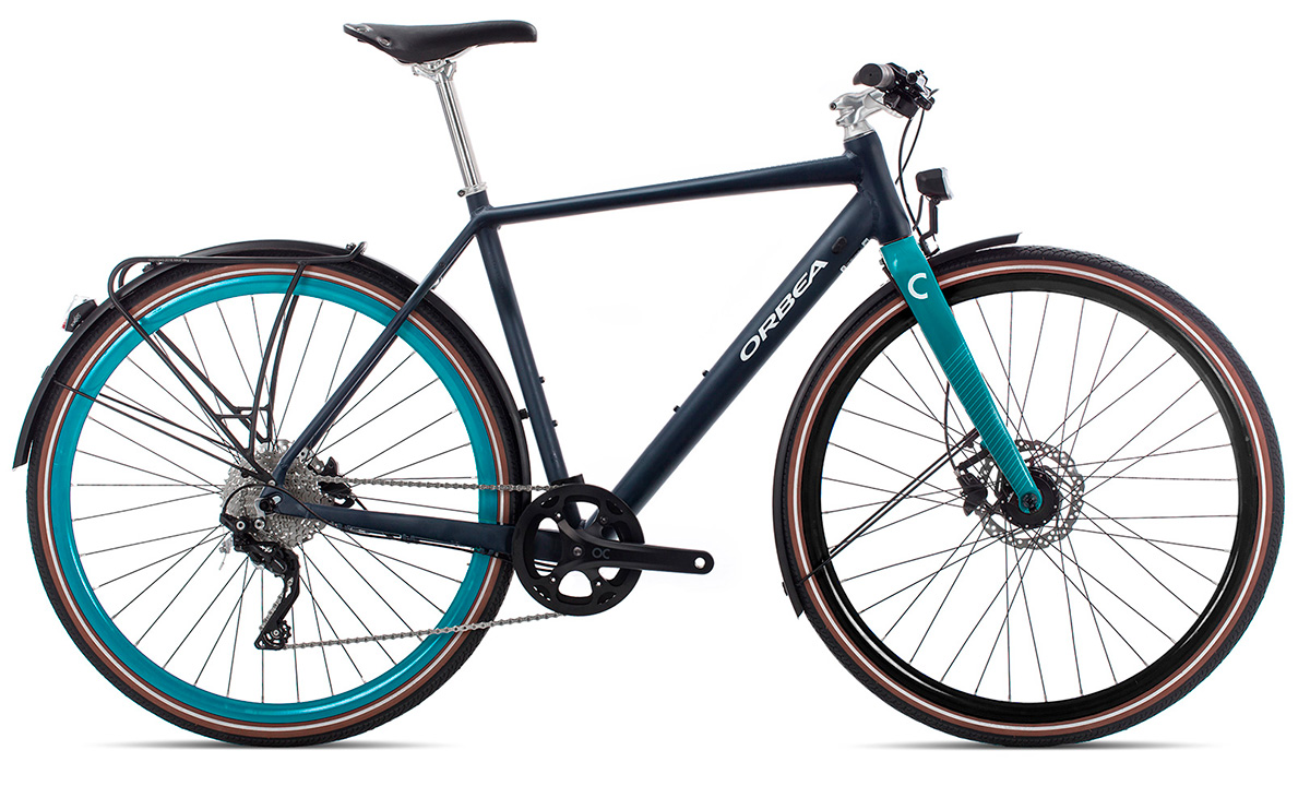Фотографія Велосипед Orbea Carpe 10 (2020) 2020 Синьо-блакитний